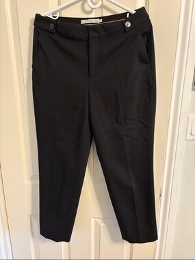 Simons Black Skinny Tailored Ankle Pants